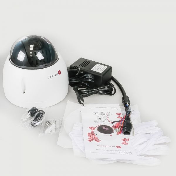 Компактная 2Мп PTZ-камера ActiveCam AC-D5124 с поддержкой PoE+ и аппаратной видеоаналитикой