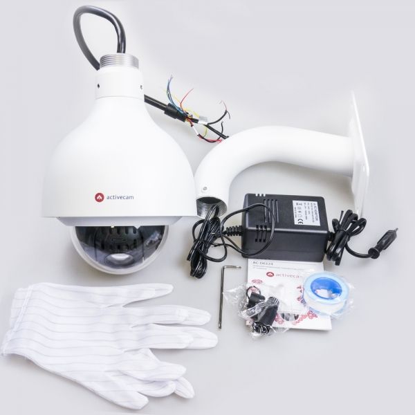 Уличная компактная FullHD SpeedDome-камера ActiveCam AC-D6124 с питанием по Ethernet