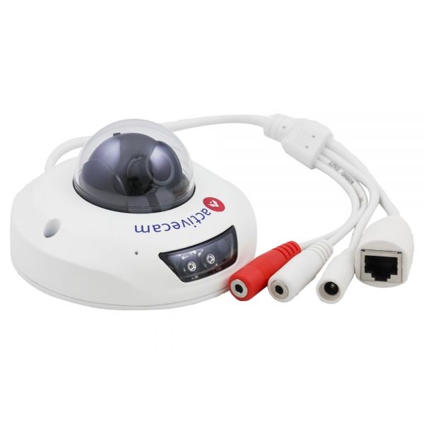 Мини-купольная IP-камера для улицы ActiveCam AC-D4121IR1 в вандалостойком корпусе