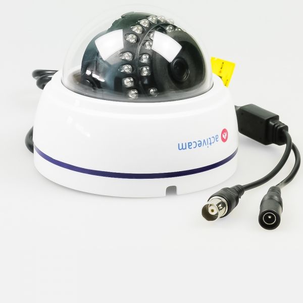 Аналоговая мультистандартная 1080p камера ActiveCam AC-TA381LIR2 в компактном дизайне