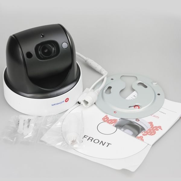 Внутренняя поворотная IP-камера ActiveCam AC-D5123IR3 с ИК-подсветкой и питанием PoE+