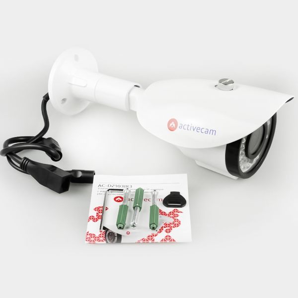 Уличная IP-камера ActiveCam AC-D2103IR3 с ИК-подсветкой и вариофокальным объективом