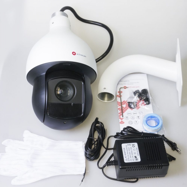 Скоростная панорамная IP-камера ActiveCam AC-D6124IR10 с зумом x20, ИК-подсветкой и PoE+