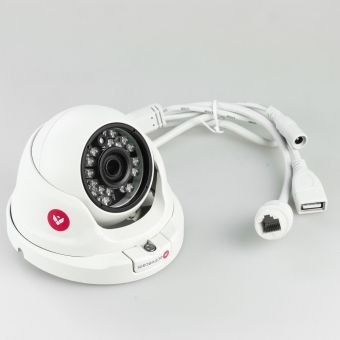 Вандалостойкая 1.3Мп IP-камера для улицы ActiveCam AC-D8111IR2 с ИК-подсветкой