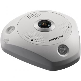 Уличная 12Мп FishEye-камера с ИК-подсветкой Hikvision DS-2CD63C2F-IVS