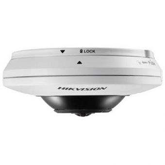 Внутренняя IP-камера 4Мп Hikvision DS-2CD2942F с объективом «рыбий глаз»