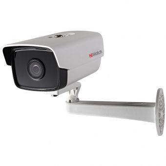 Бюджетный 1Мп сетевой мини-буллет HiWatch DS-I110 с кронштейном