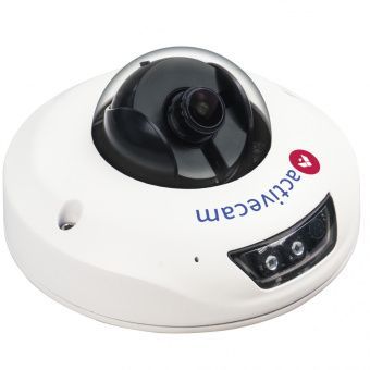 Мини-купольная IP-камера для улицы ActiveCam AC-D4121IR1 в вандалостойком корпусе