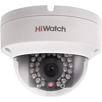 Бюджетная вандалостойкая 960p купольная IP-камера HiWatch DS-I122 для улицы