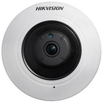 Внутренняя IP-камера 4Мп Hikvision DS-2CD2942F с объективом «рыбий глаз»