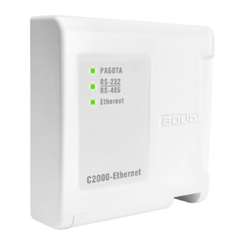 Преобразователь интерфейсов RS-485/RS-232 в Ethernet С2000-Ethernet